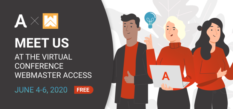 Meet Adsterra at Webmaster Access2020