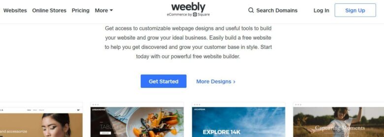 weebly free hosting service