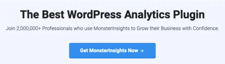 MonstersInsights plugin for error checking