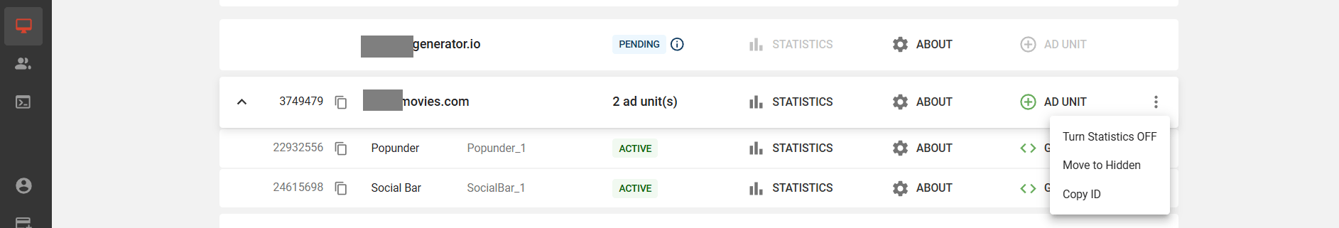 #1 How to add your website to Adsterra - 3
