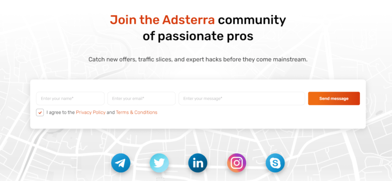 Adsterra CPA Network registration