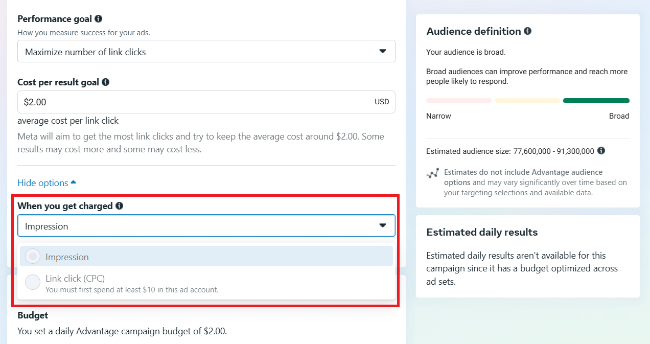 min-payout-facebook-ads