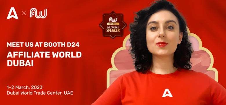 Adsterra experts at Affiliate World Dubai 2023