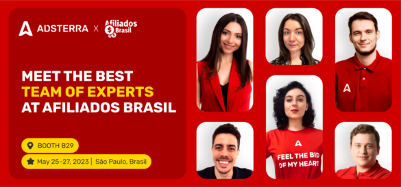 Afiliados Brasil 2023: Adsterra Joins the Largest Affiliate Marketing Conference in Latin America