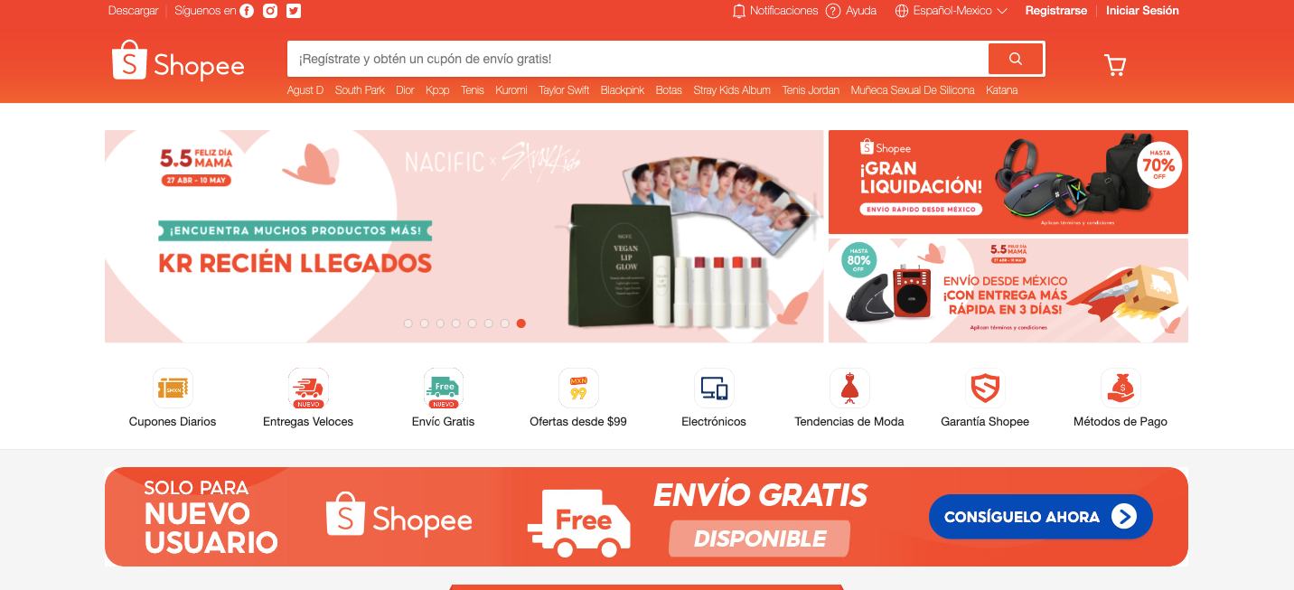 pantalla-de-inicio-de-Shopee