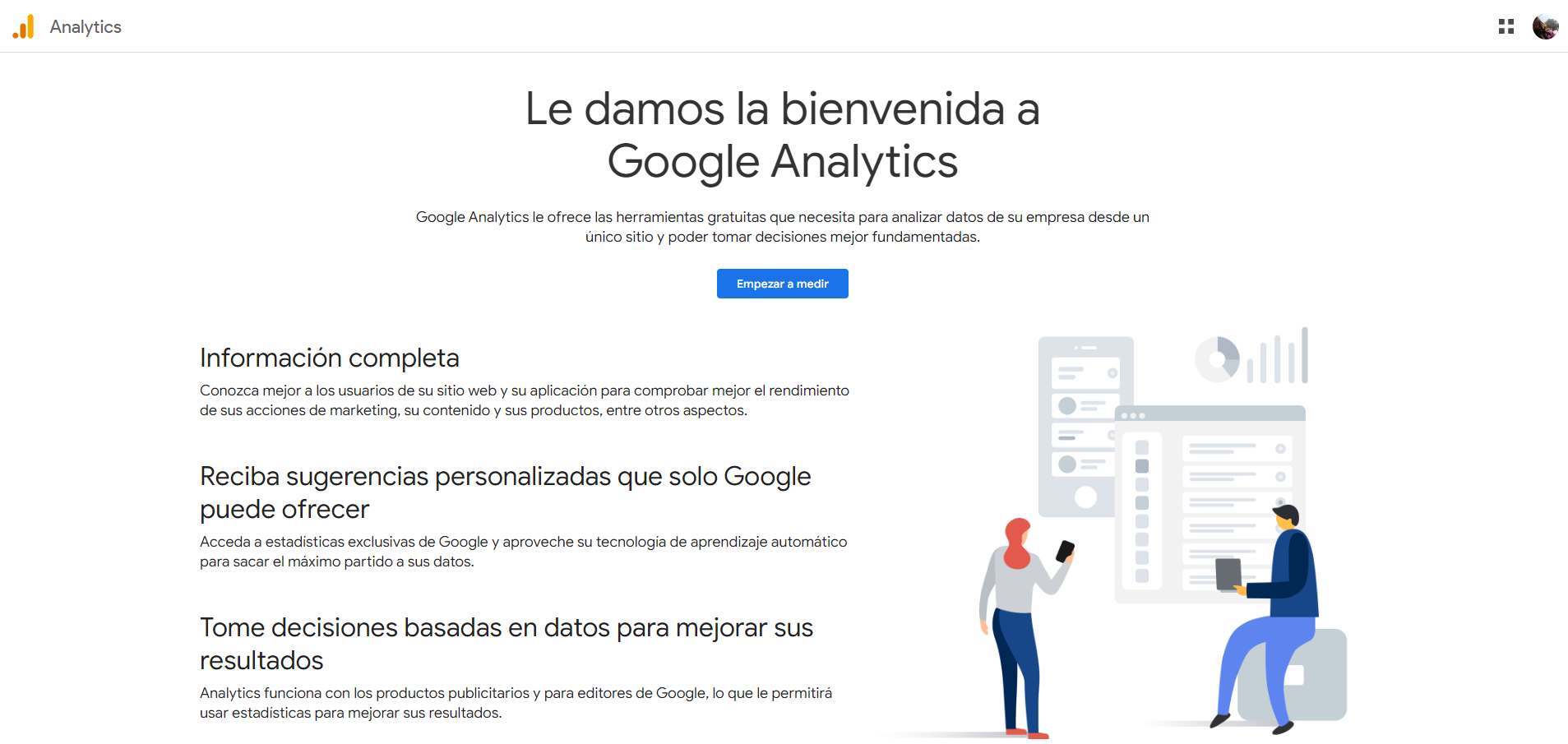 pantalla-de-inicio-del-sitio-web-de-google-analytics