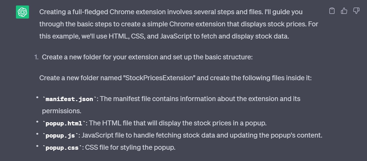 Create-Google-Chrome-extensions