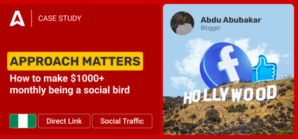 $1000+ per Month via Social Traffic