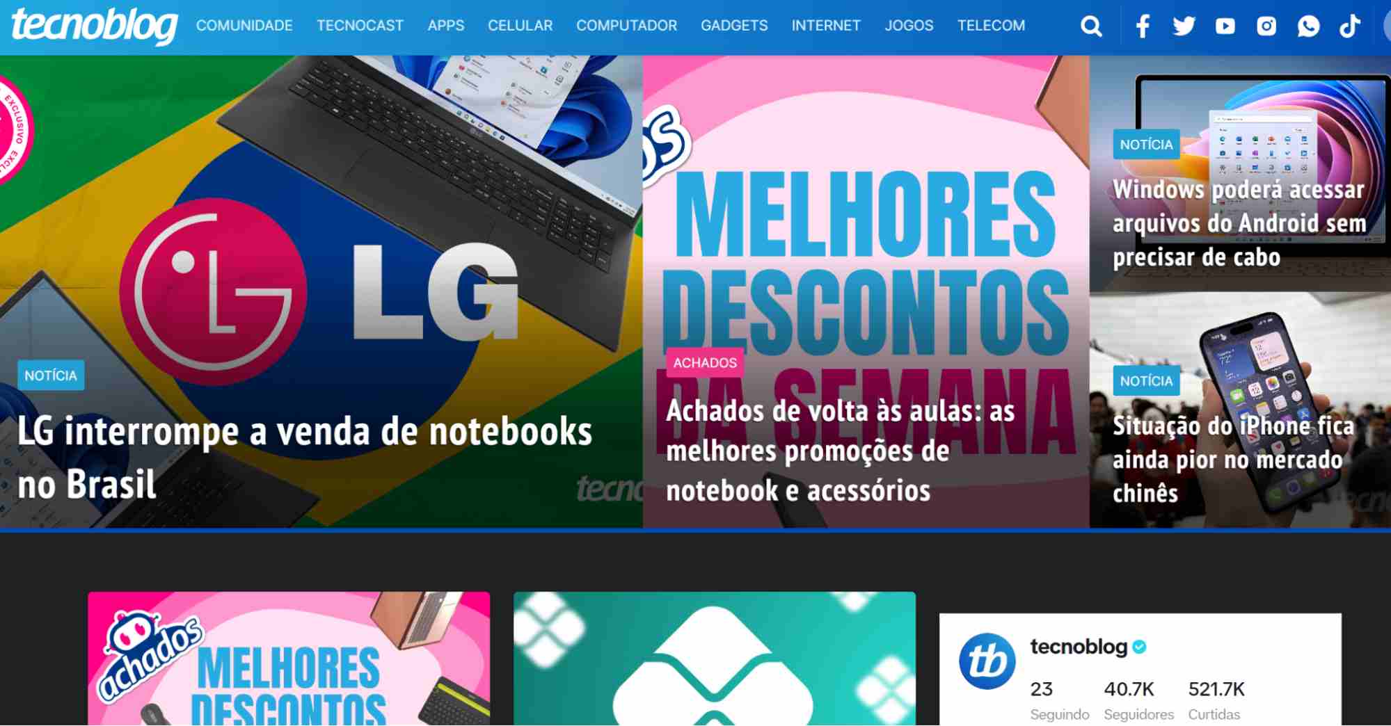 pagina-inicial-do-blog-tecnoblog