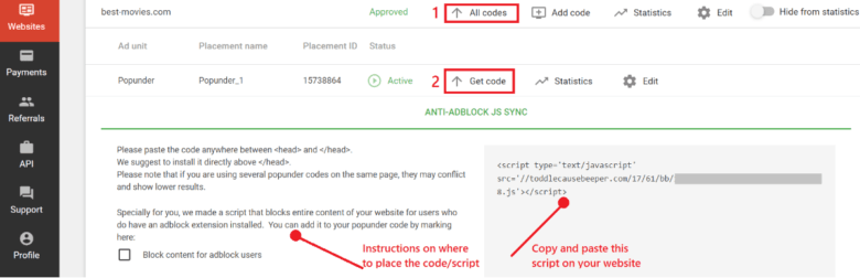 ways-to-get-ad-codes- for-a-wix-website