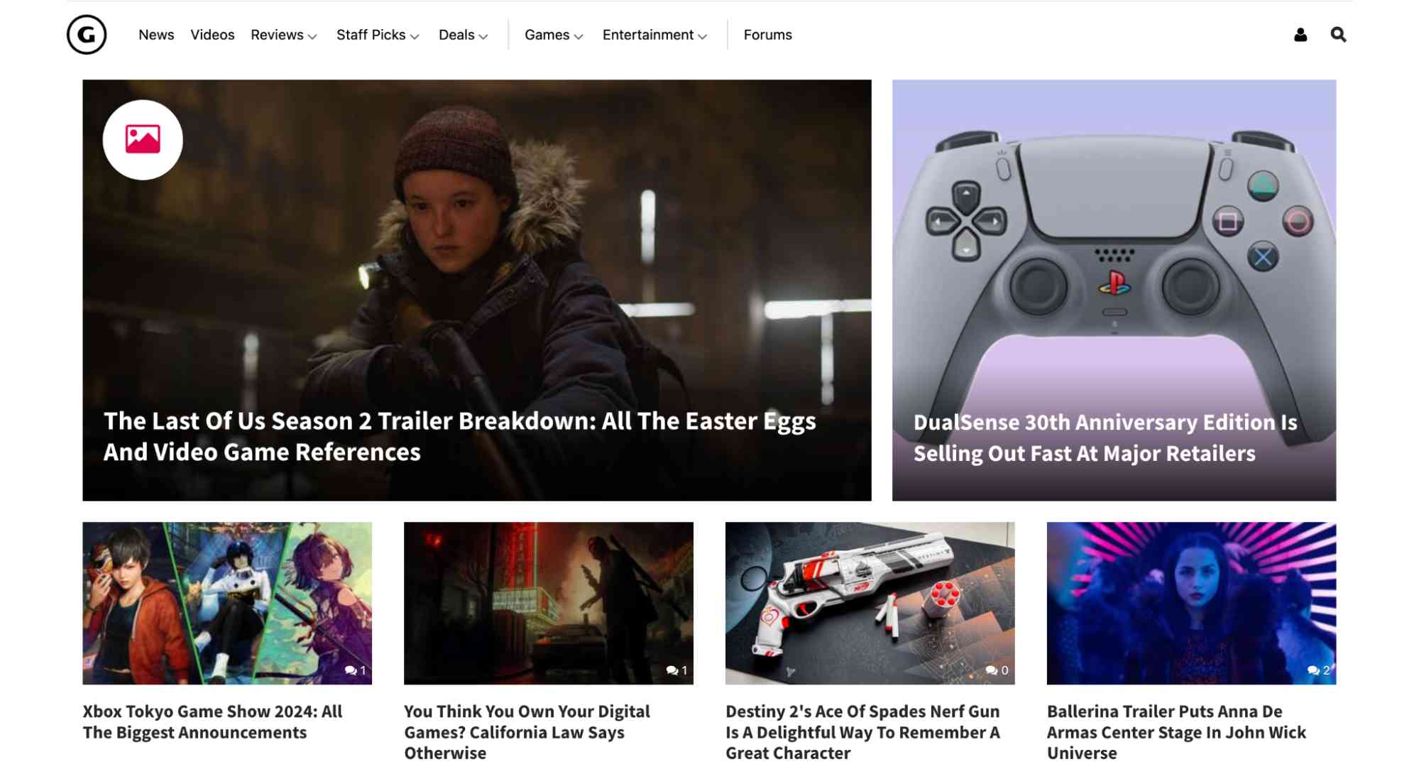 gamespot-main-page