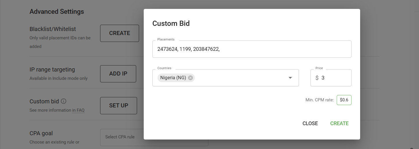bid-customization
