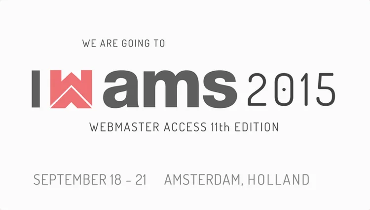 Join us at WMA 2015 in Amsterdam, Holland