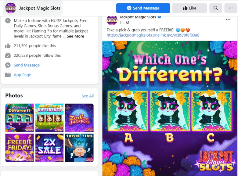 Online Gambling in social networks