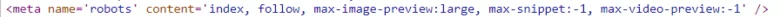 SEO elements in the source code: the basic set