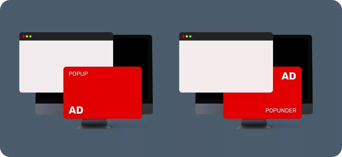 What is a Popunder ad?