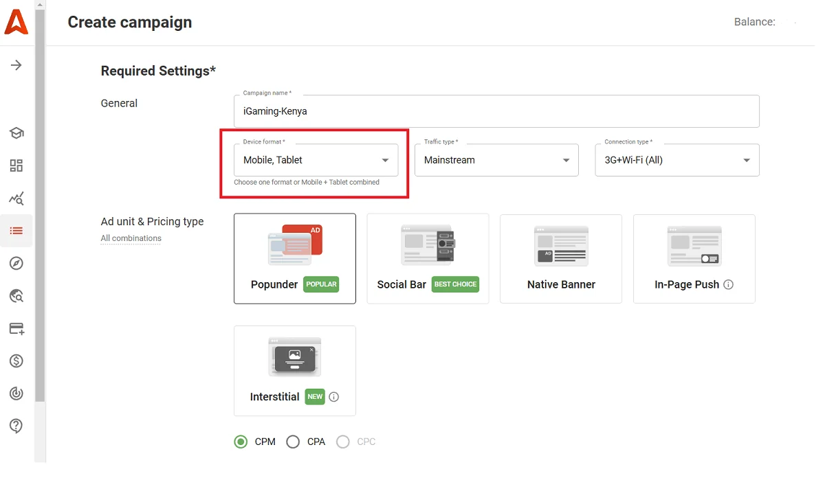 device-targeting