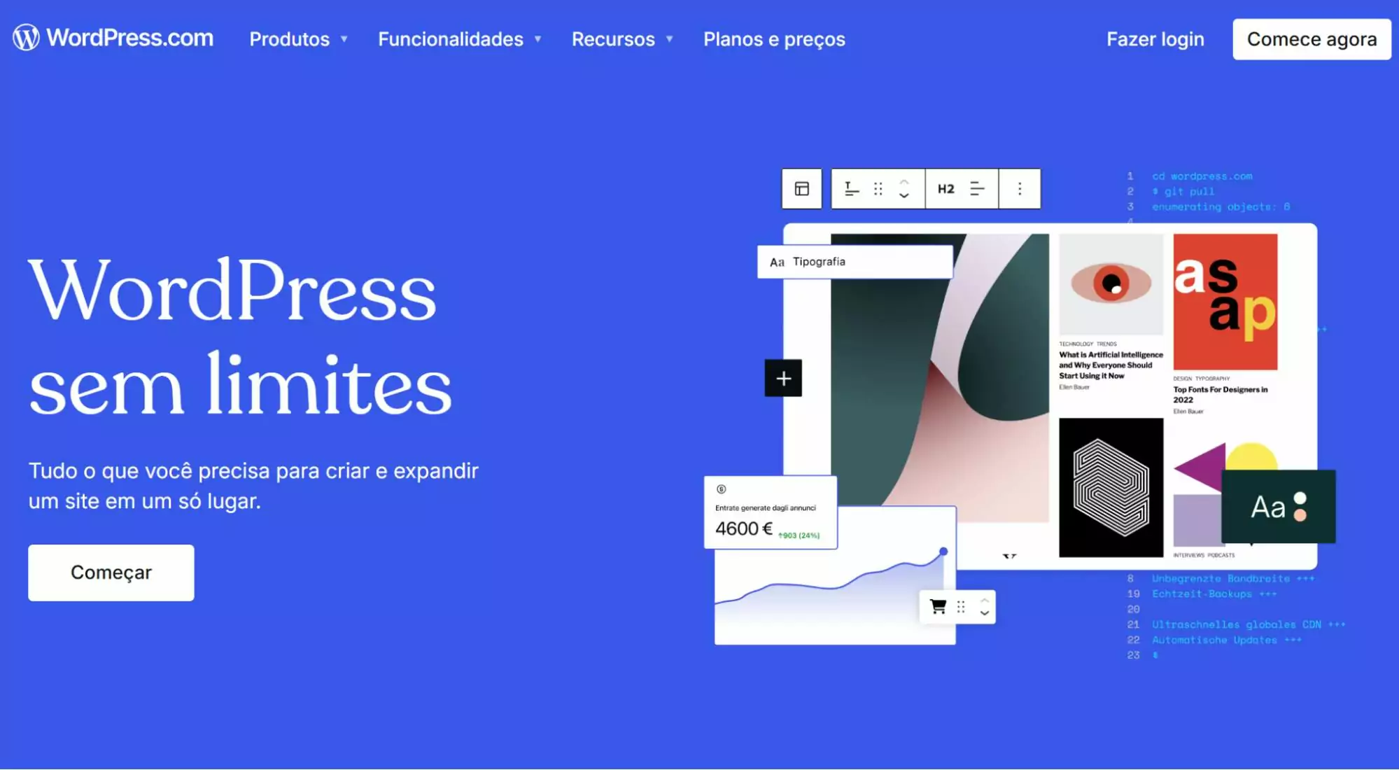 pagina-inicial-do-wordpress