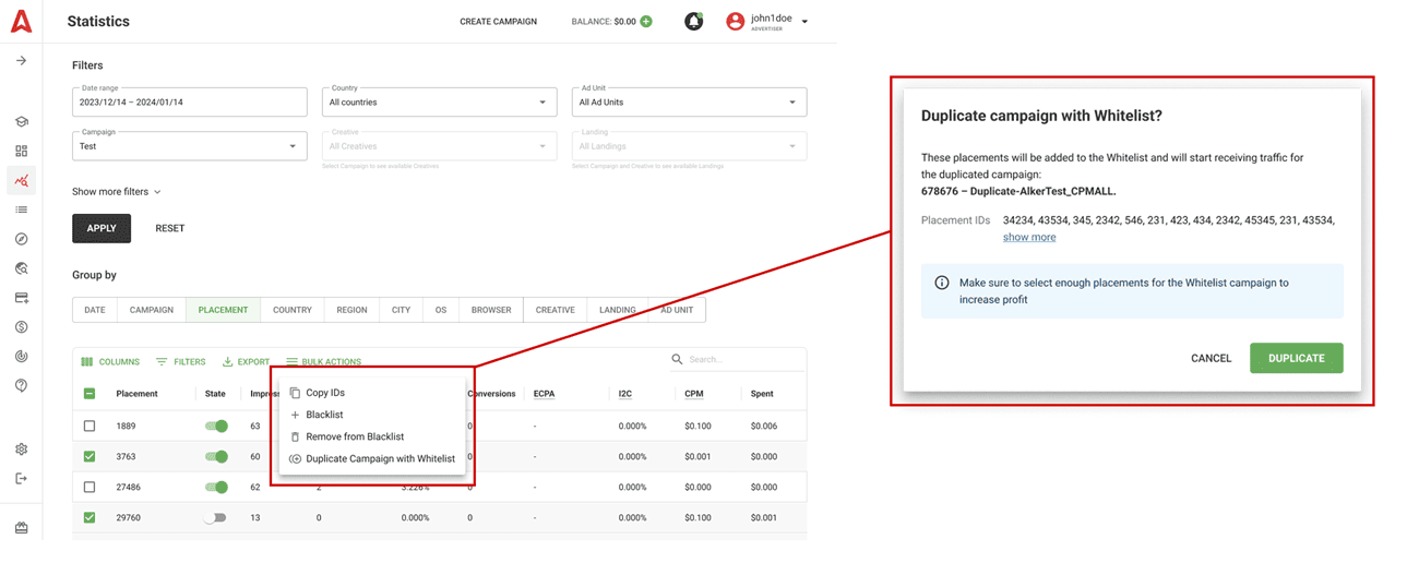 quick-whitelist-campaign-creation-process